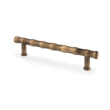 Meubelgreep Bamboo 'Crispin' - Antiek messing - 156x38x128mm