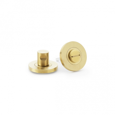 WC-Garnituur set Plain - Ø50mm - PVD Mat messing