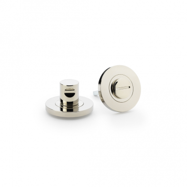 WC-Garnituur set Plain - Ø50mm - PVD Gepolijst nikkel