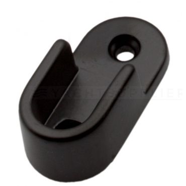 Kastroedehouder t.b.v 30x14mm Zwart mat open model
