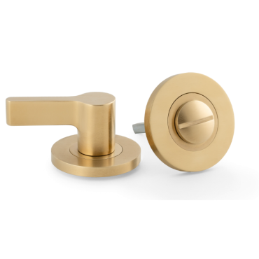 WC Garnituur set - Ø50mm - Voor mindervaliden - PVD Mat messing - Zonder indicator - AW798SBPVD