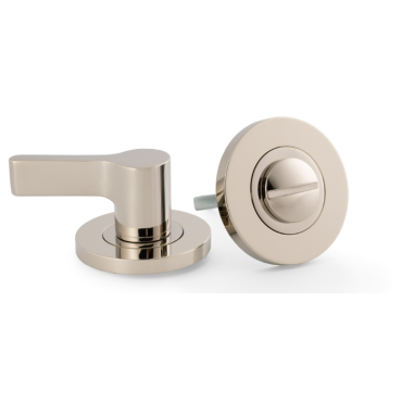 WC Garnituur set - Ø50mm - Voor mindervaliden - PVD Nikkel gepolijst - Zonder indicator -  AW798PNPVD