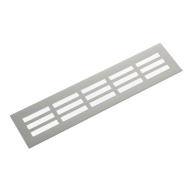 Aluminium ventilatierooster 100x250mm