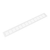 Aluminium ventilatierooster - 500x60mm - Wit
