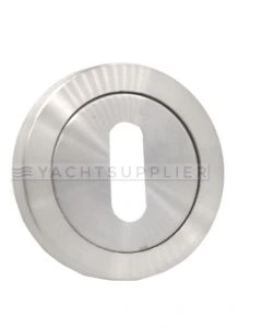 Klavier rozet rond Ø52mm Rvs geborsteld per stuk