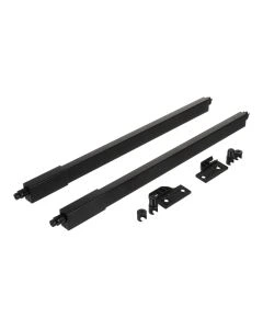 Easyfix ladereling rechthoekig zwart 400mm