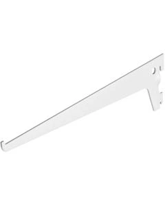Plankdrager Wit voor enkele wandrail 200mm