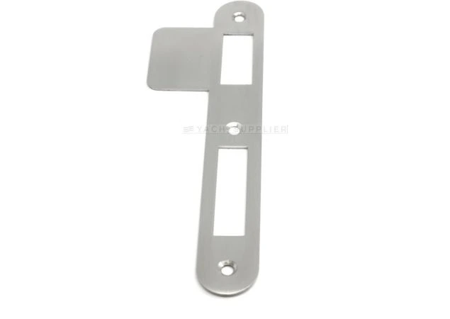 Sluitplaat 180x25x1,5mm - Rechts - PC/Klavier/WC - Messing mat chroom - S&B 220031.9