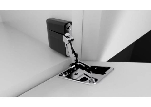IN-side scharnier links nikkel - plankdikte 18-30 mm