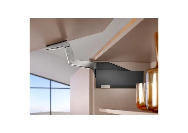 Blum Aventos HS Top - Corpushoogte 650-800 - Frontgewicht 3,50-18,50 - Donkergrijs