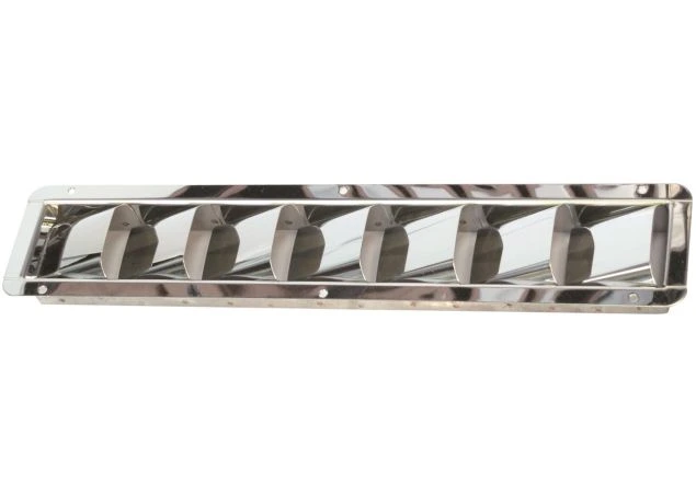 Ventilatie Motorruimte 10-Inlaten L 527mm B 76mm H 32mm Rvs 316