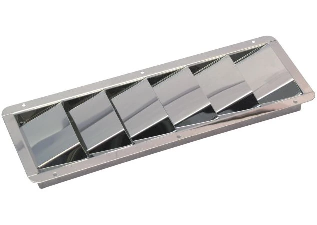 Ventilatie Motorruimte 10-Inlaten L 528mm B 113mm H 38mm Rvs 316