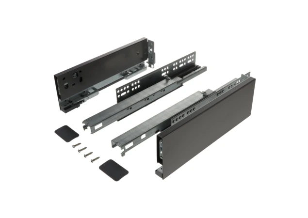 Easyfix Zelfbouw lade - Hoogte 89mm - Lengte 400mm - Antraciet
