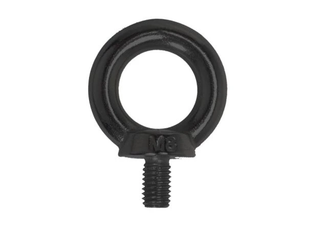 Oogbout Rvs 316 M8x13mm DIN 580 - PVD Mat zwart