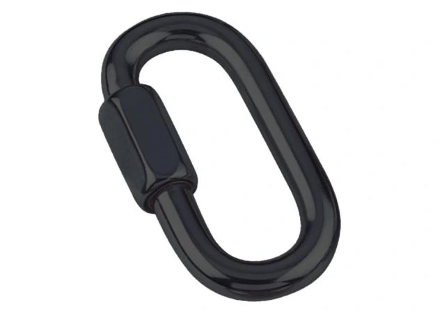 Noodschalm 5mm - RVS 316 - PVD Mat zwart