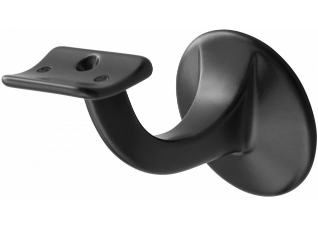 Trapleuning houder hol zadel 75mm - Zwart - Keilbout bevestiging - 3506-70