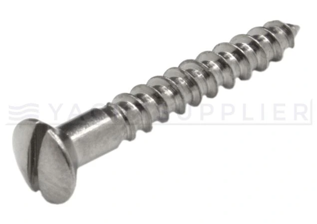 Houtschroef DIN 95 Chroom 3,5x25mm - Per stuk