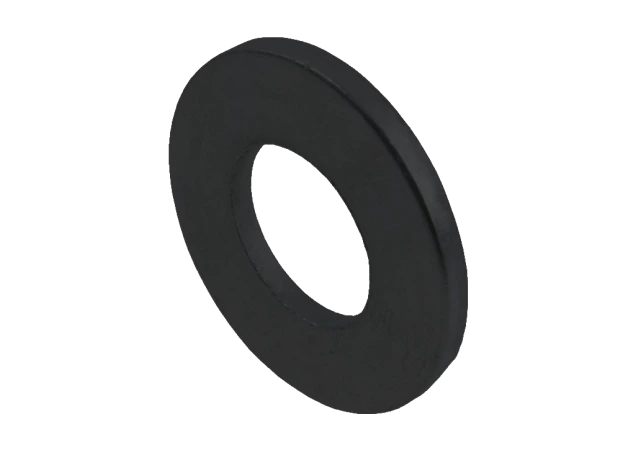 Carroseriering Rvs 316 - Mat zwart - M12 - DIN 9021 - Verpakt per 100 stuks