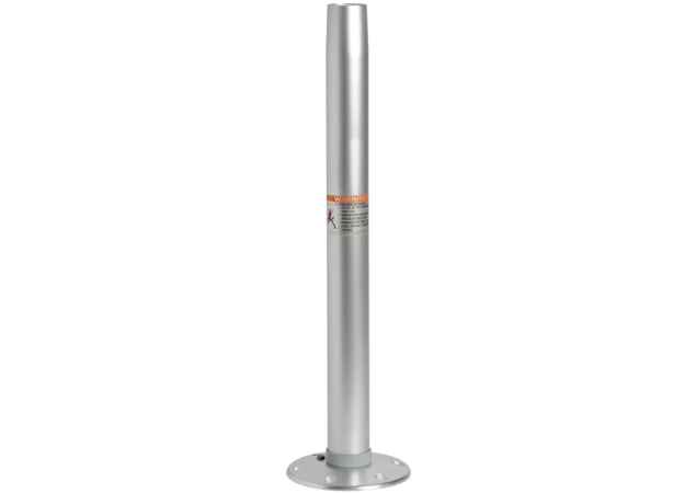 Tafelpoot met schroefvergrendeling - Ø60mm - 685mm - Mat aluminium