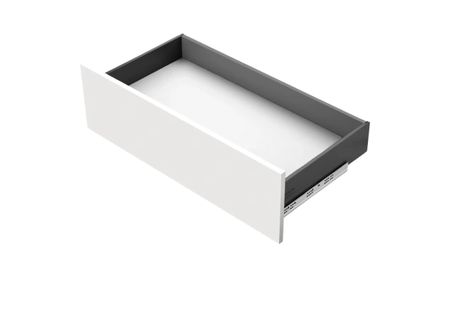 Lade op maat - Push to open - Hoogte: 120mm - Diepte: 270mm - Antraciet