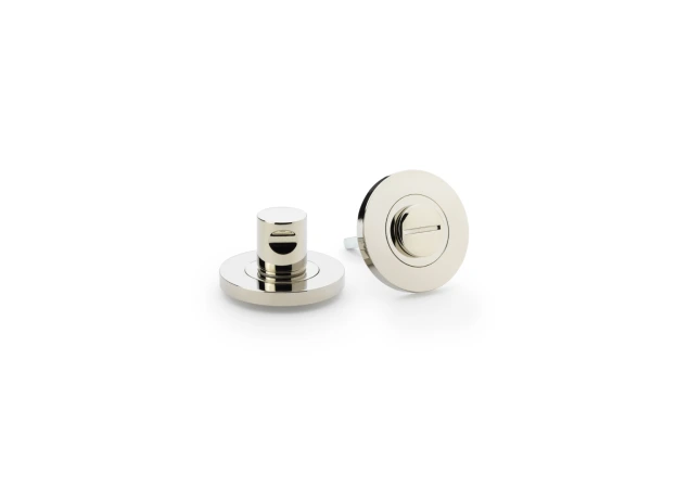WC-Garnituur set Plain - Ø50mm - PVD Gepolijst nikkel - AW791PNPVD