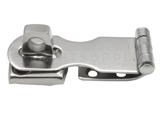Overvalsluiting 67x24mm, Met hangslot oog Rvs 304