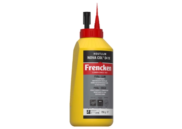 Frencken Houtlijm Novacol D4 - 750 g - Flacon