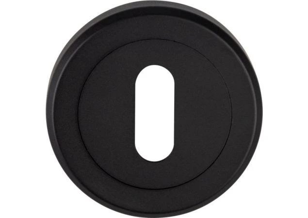 Sleutel rozet - Mat zwart - Ø50mm - Dikte 10mm - Per stuk - SZM003MB