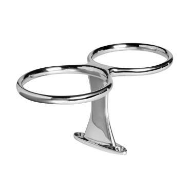 Bekerhouder Zwart kunststof inbouw Boormaat : 86mm Hoogte : 75mm