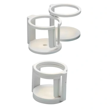 Bekerhouder Zwart kunststof inbouw Boormaat : 86mm Hoogte : 75mm