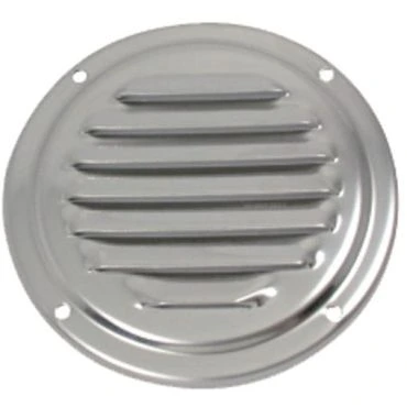Ventilatie rooster Ø100mm Rvs 316