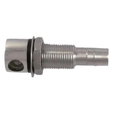 Tank-ontluchter A Ø19mm D Ø35mm B 76mm Rvs 316