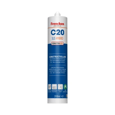 Frencken Constructielijm C20 SLS Hybrid - 310 ml - Koker