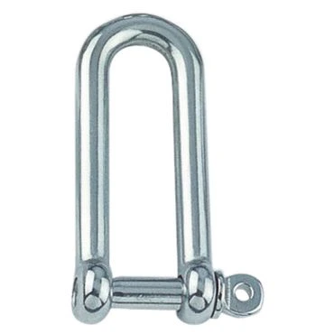 D-sluiting Lang - RVS 316 (A4) - Ø12mm