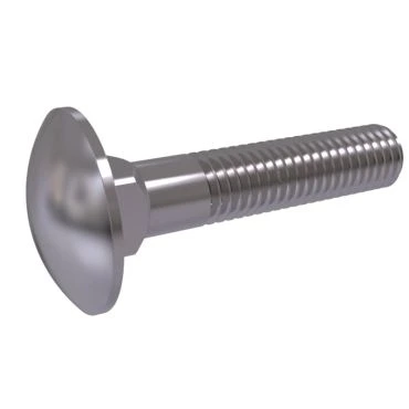 Slotbout - M8x60 - RVS 316 - DIN 603 - Half draad - Per stuk