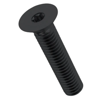 Tapbout M4x20mm verzonken kop Torx 20  - Rvs 316 - DIN 965 ISO 14581 - per 100 stuks