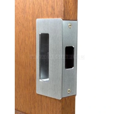 Schuifdeurslot magnetisch passieve zijde mat chroom
