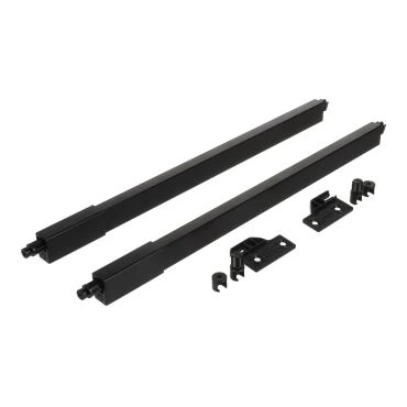 Easyfix ladereling rechthoekig zwart 400mm