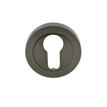 Profielcilinderrozet rond 50mm Rvs geborsteld - Per stuk