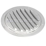 Ventilatierooster &Oslash;125mm Rvs 304 / Rvs A2