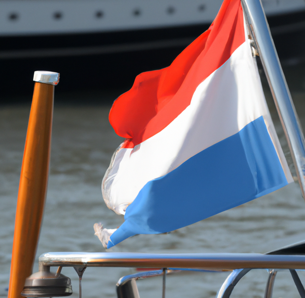 vlaggenstok boot nederland